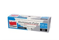 Aluminium folie, extra stark. 30cmx150m box.  0,13mm
