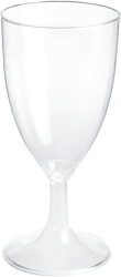 Plastglas 23cl plast vin (fast fot)