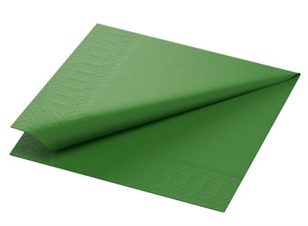 Servett 33x33cm 3-Lag Leaf Green