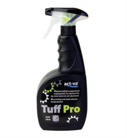 Grovrent Activa Tuff Pro 750ml pH 11,5 spray. Mot industrismuts.