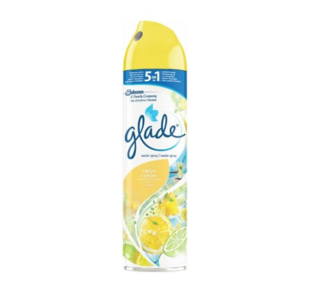 Luktförbättrare Glade Doftspray Fresh Lemon 300ml Aerosol