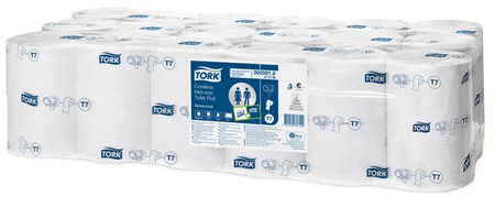 Toalettpapper Tork T7 Advanced 2-lag, 103m/rle, 36rul/fp.