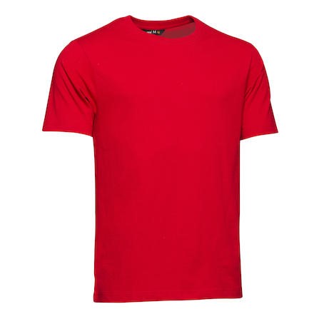 T-shirt Worksafe Unisex Classic Tee, röd, XS.