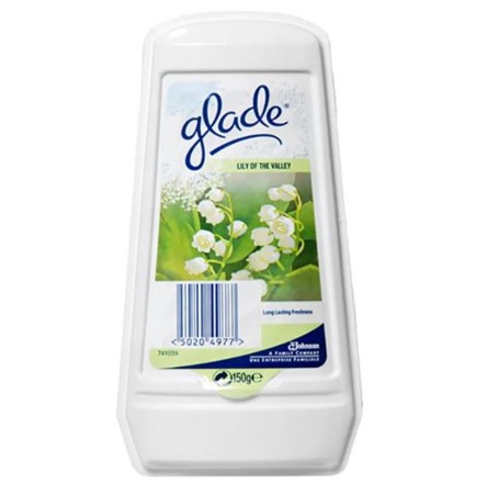 Luktförbättrare Glade Doftblock gel solid Lily Of The Valley 150g