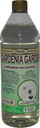 Luktförbättrare P806 Gardenia Garden 1L