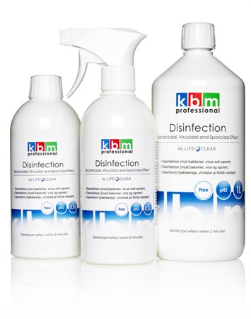 Ytdesinfektion KBM Disinfection by Lifeclean 1L
