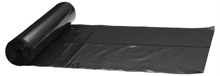 Sopsäck 125L svart plast 750x1150 Coex 0,5 (44291) K1, 150st/krt