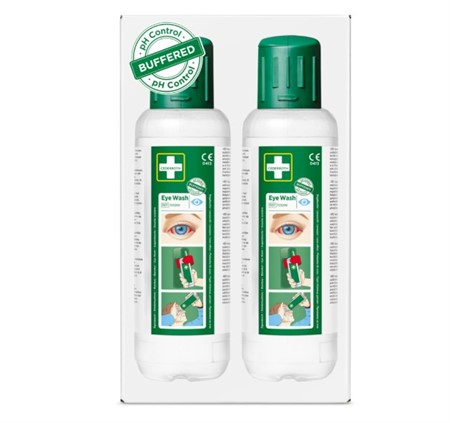 Ögondusch engångsflaska, 2-pack, 2x500ml. Cederroth