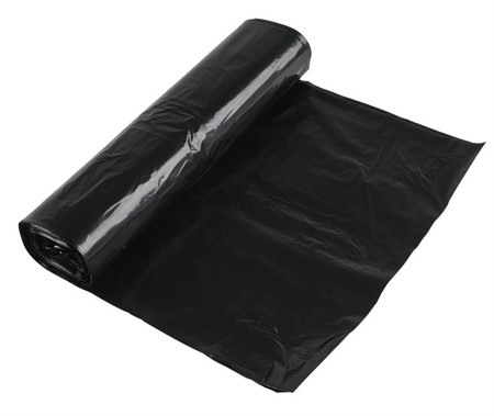 Sopsäck 160L svart, 40my Glenta COEX 3-skikt, , 10x15rle, 150st/krt