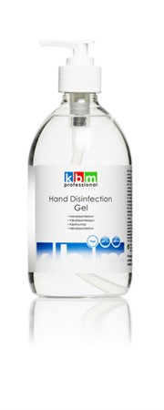 KBM Handdesinfektion med pump, Gel 70%, 500ml.