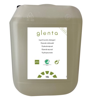 Tvättmedel Glenta Flytande Oparfymerad 10L