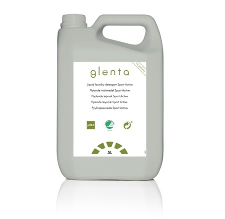 Tvättmedel Flytande Sport, oparfymerad 5L, Glenta.