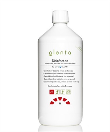 Ytdesinfektion Glenta Disinfection by Lifeclean 1L