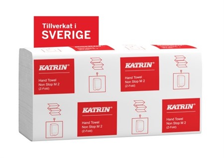 Handduk Katrin NonStop M2, 2-lag. 3000st/frp, 20,3x24cm.