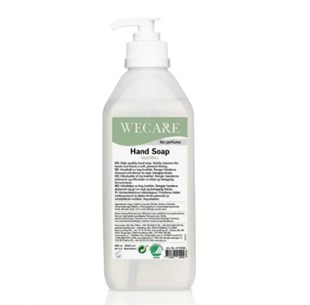 Tvål WeCare Sensitive Hand Oparfymerad 600ml pump