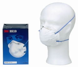 Filtrerande halvmask 3M 8810F klass FFP2 (20-P)