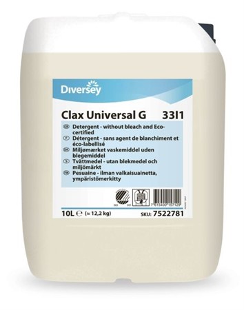 Clax Universal Pur Eco 33I1 W372 flytande tvättmedel, 10lit