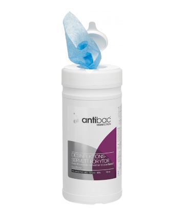 Ytdesinfektion Antibac IPA 45%  150-P servett