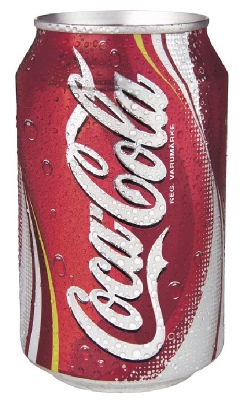 Coca Cola, 33cl burk, 24st/fp