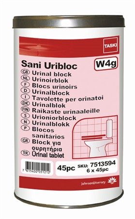 Taski Sani Uriblock W4g, 50st/fp  biourinoarsten