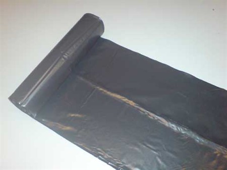 Sopsäck 125L polyeten, 60my, svart,6x25rle, 150st/krt