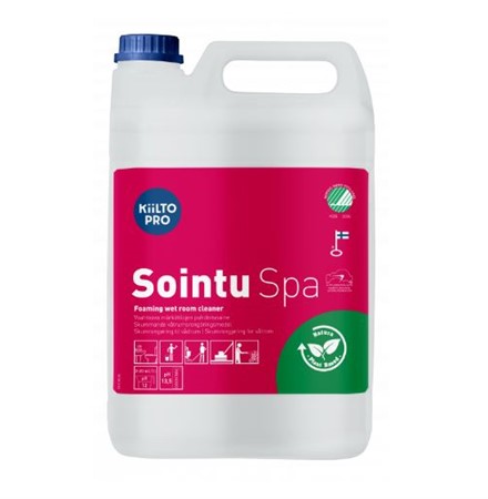 Sanitetsrent  Sointo Spa Basturent 5L pH 13,5 oparf Kiilto